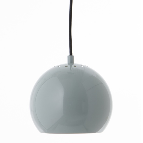 Лампа подвесная ball, 16хD18 см, глянцевая, черный шнур